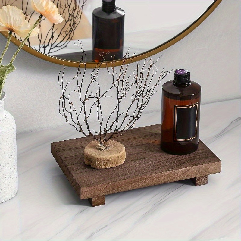 Travertine Tray Oval - Plateau de salle de bain en