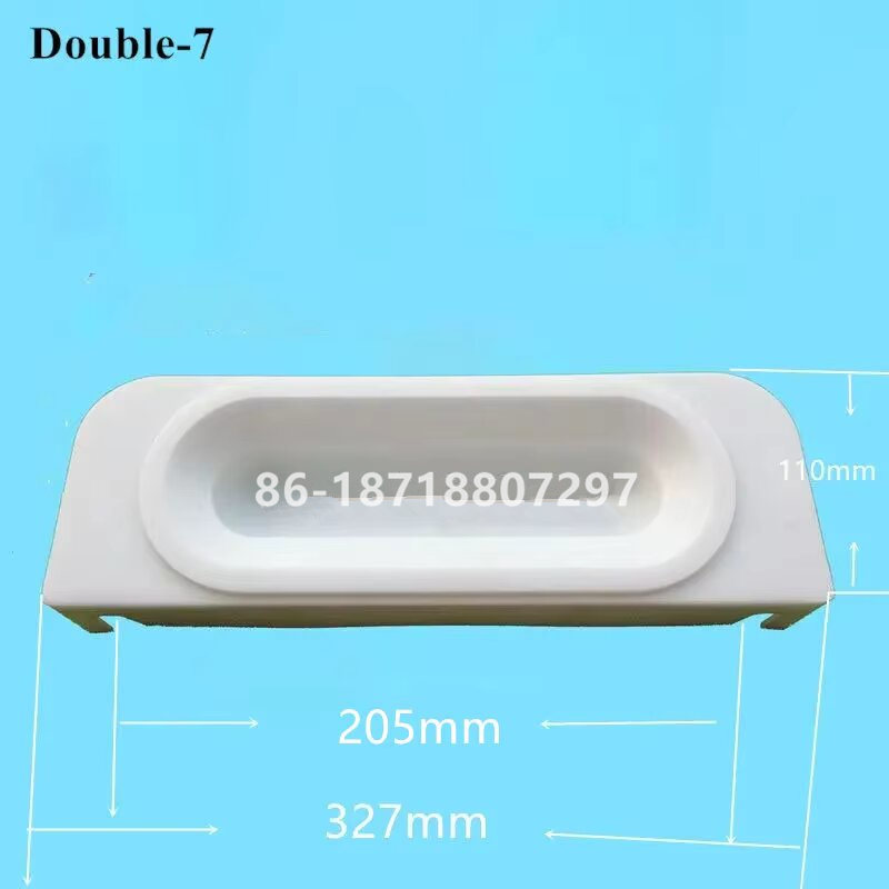 Travertine Tray Oval - Plateau d'égouttage d'eau blanche, accessoire de