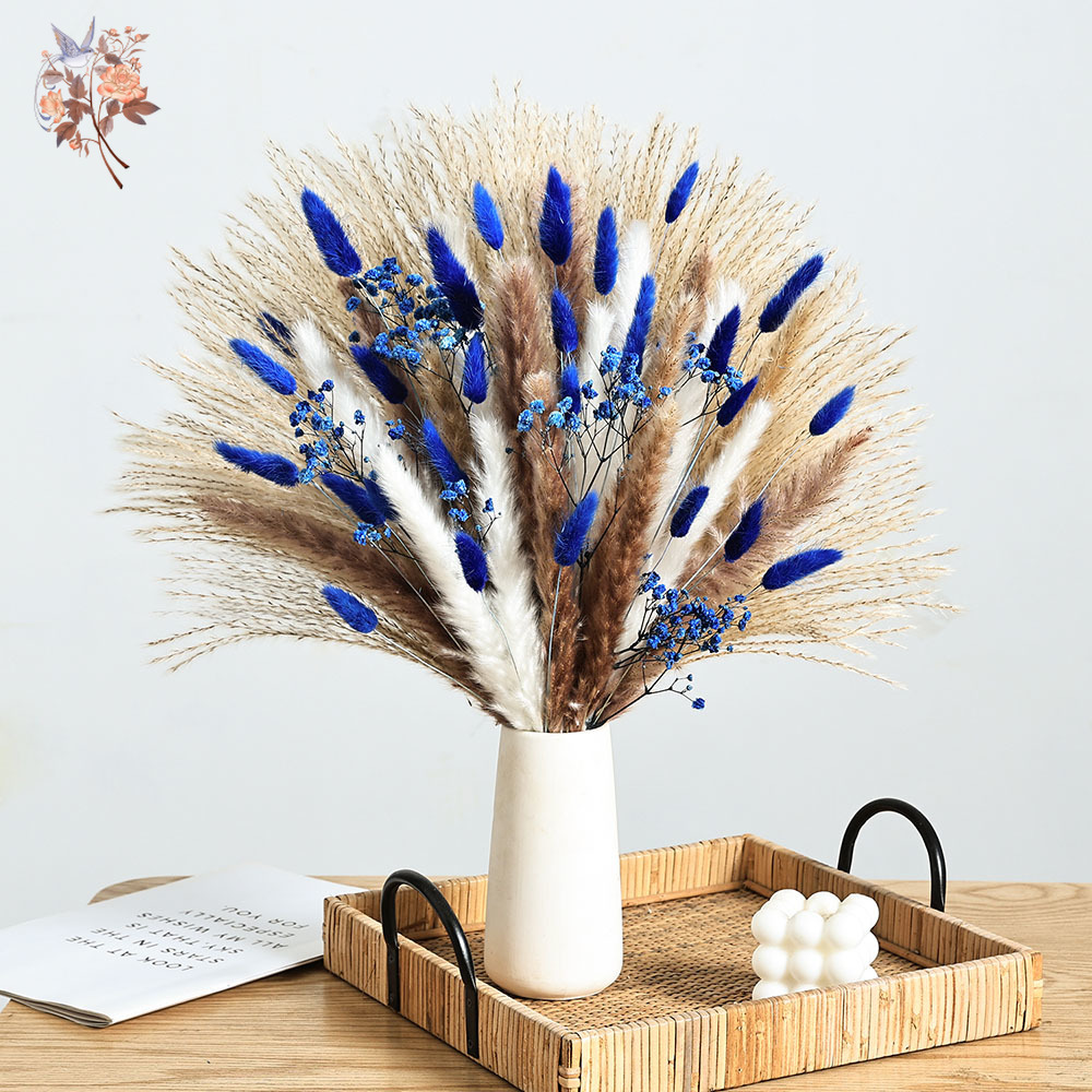 Interior Design Home Decor - Queue de lapin moelleuse bleue à