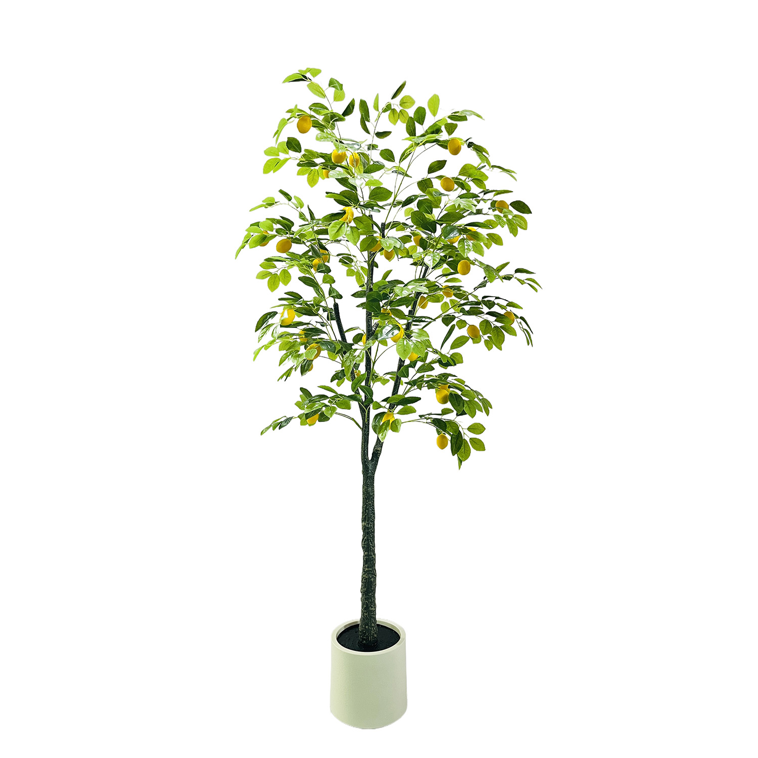 Interior Design Home Decor - Citronnier artificiel, grande plante artificielle en