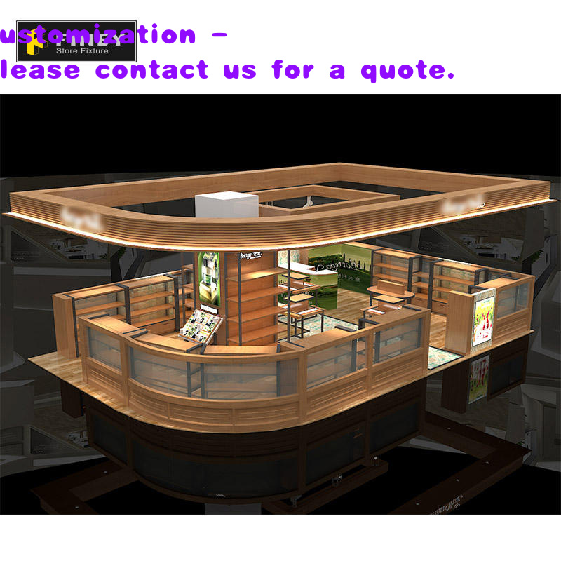 Interior Design Layout - Aménagement intérieur de kiosque cosmétique sur