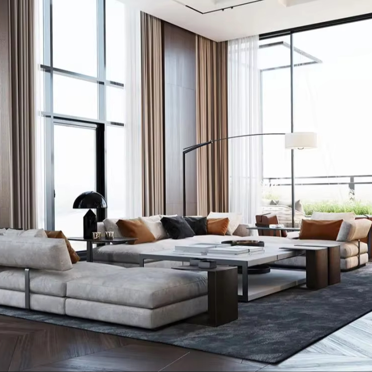 Interior Design Layout - Sanhai Super luxueux manoir Service de