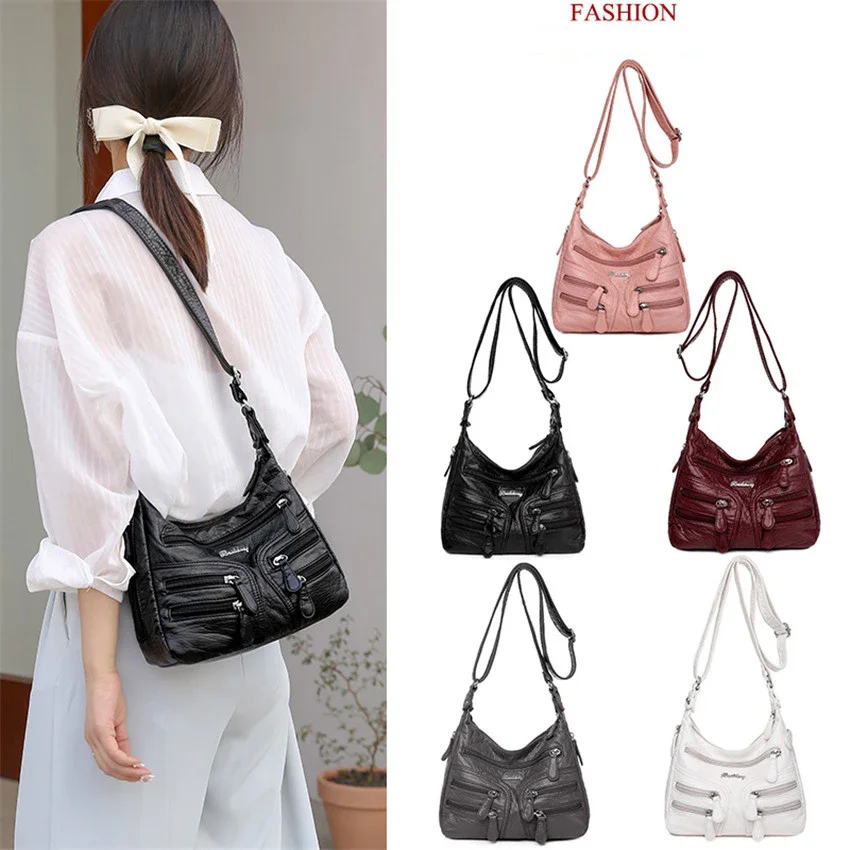 Interior Design Article - Sac à bandoulière multi-poches pour femme,