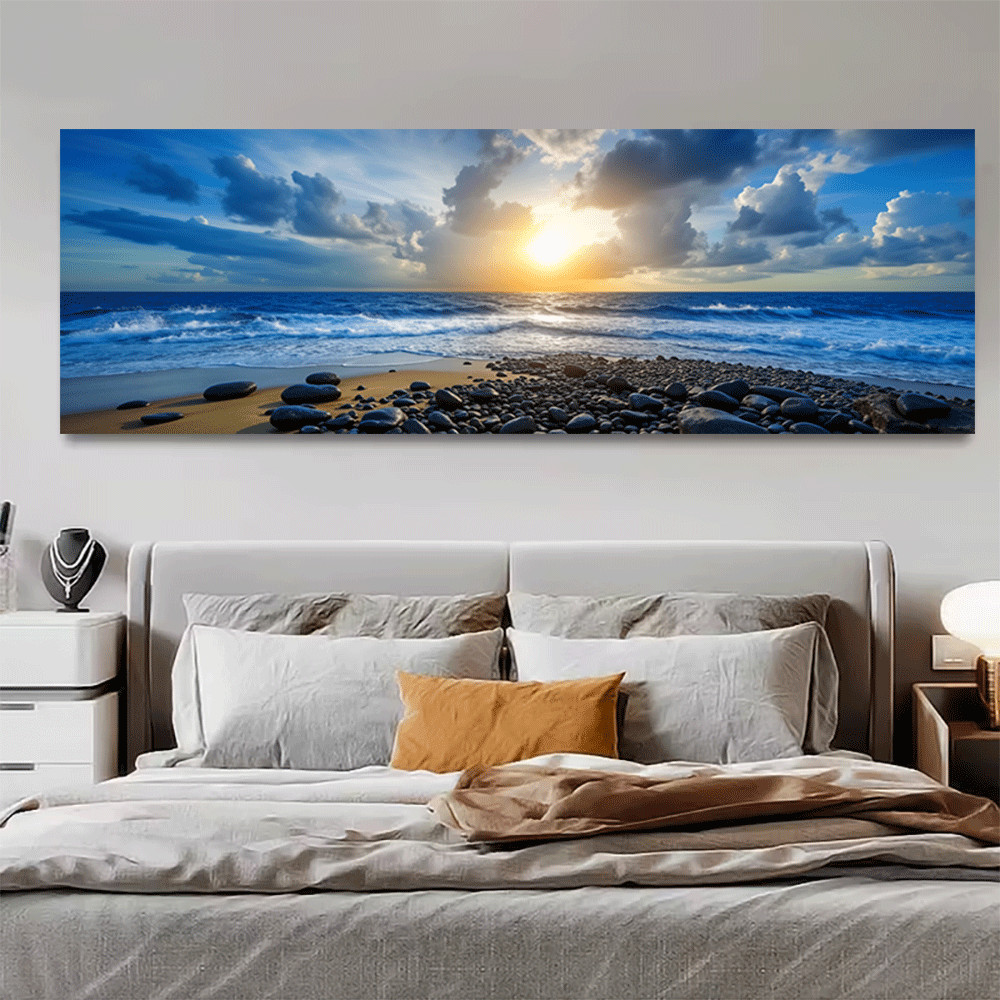 Interior Design Home Decor - Affiche en toile sans cadre, paysage