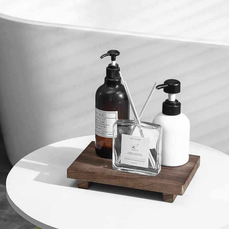 Plateau de salle de bain en bo - Travertine Tray Oval avis et prix