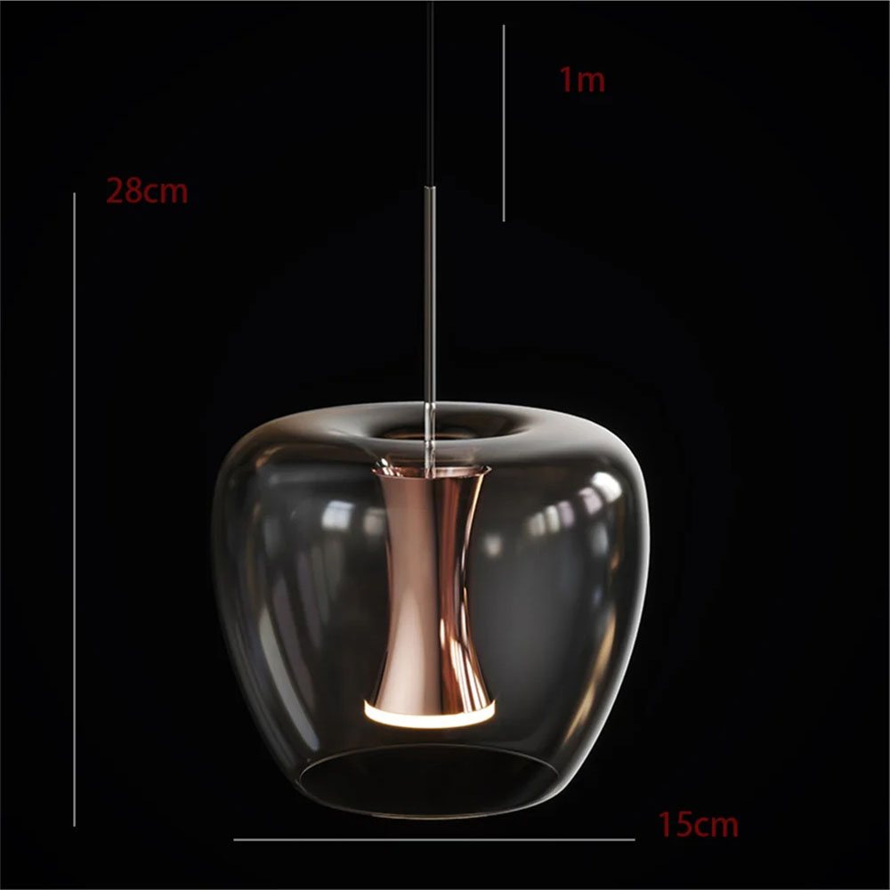 Lampe LED Suspendue en Verre T - Interior Design Kitchen Modern avis et prix