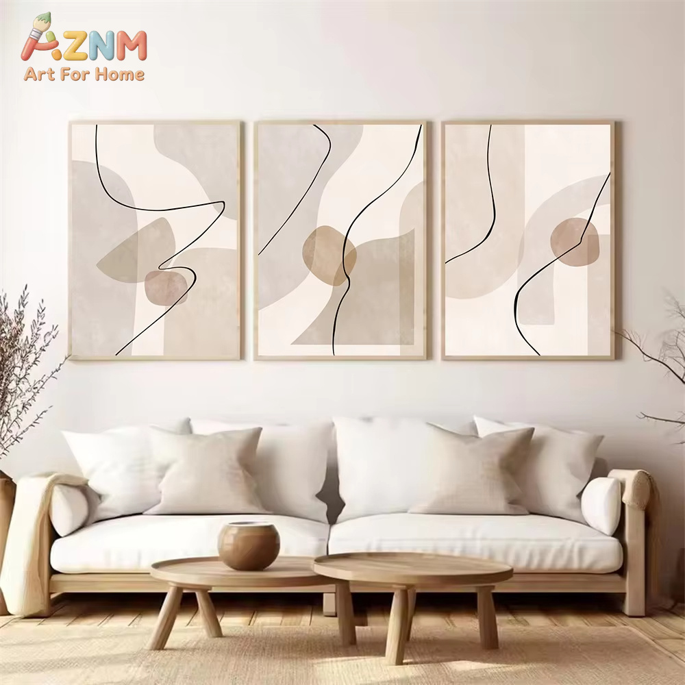 Peinture sur toile abstraite b - Interior Design Home Decor avis et prix