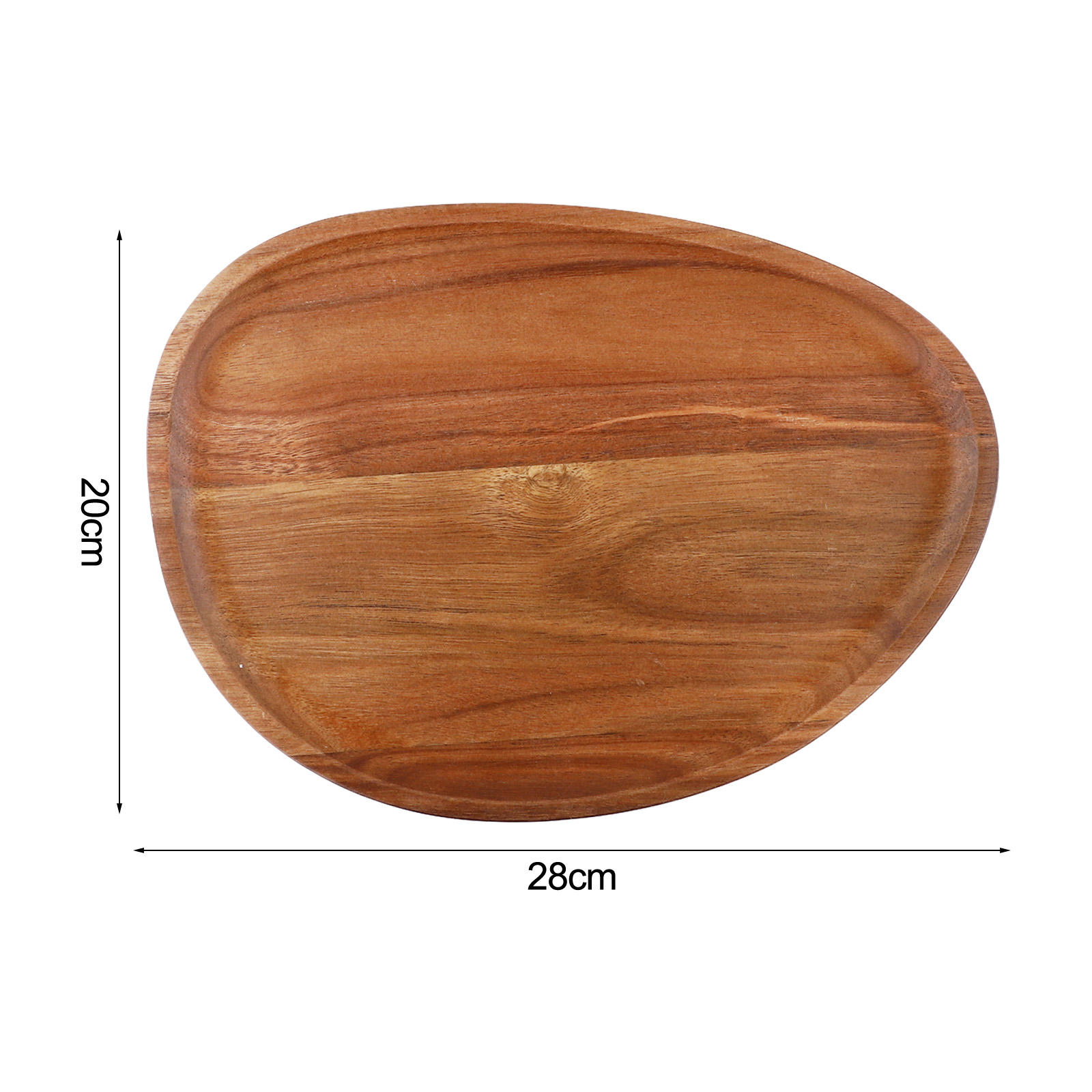 Assiettes à dîner en bois, pla - Travertine Tray Oval avis et prix