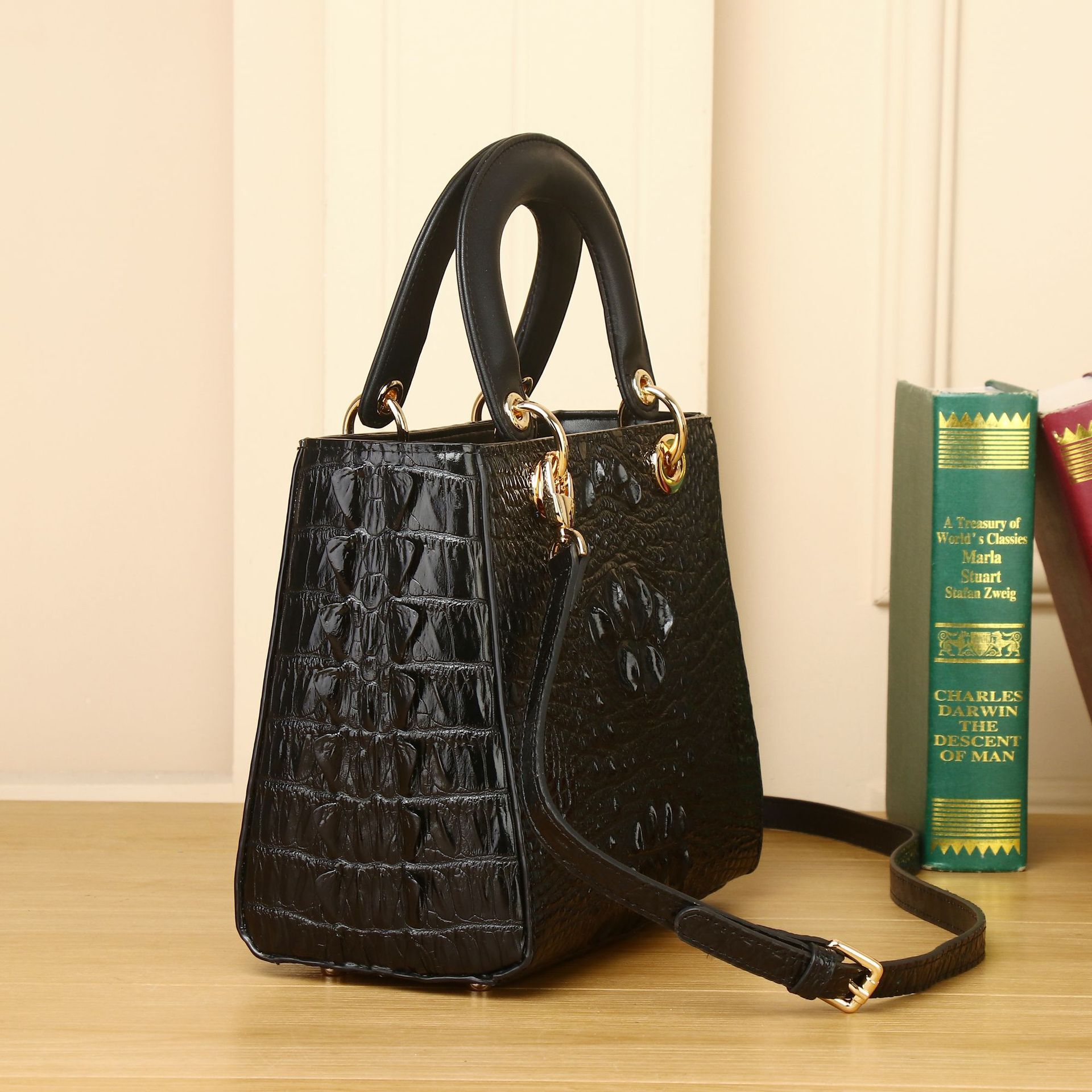 Sac à main en cuir véritable à - Interior Design High End avis et prix