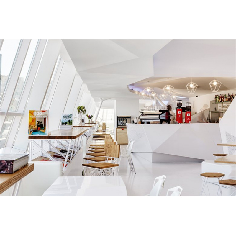 Comptoir de café moderne de ha - Interior Design Layout avis et prix