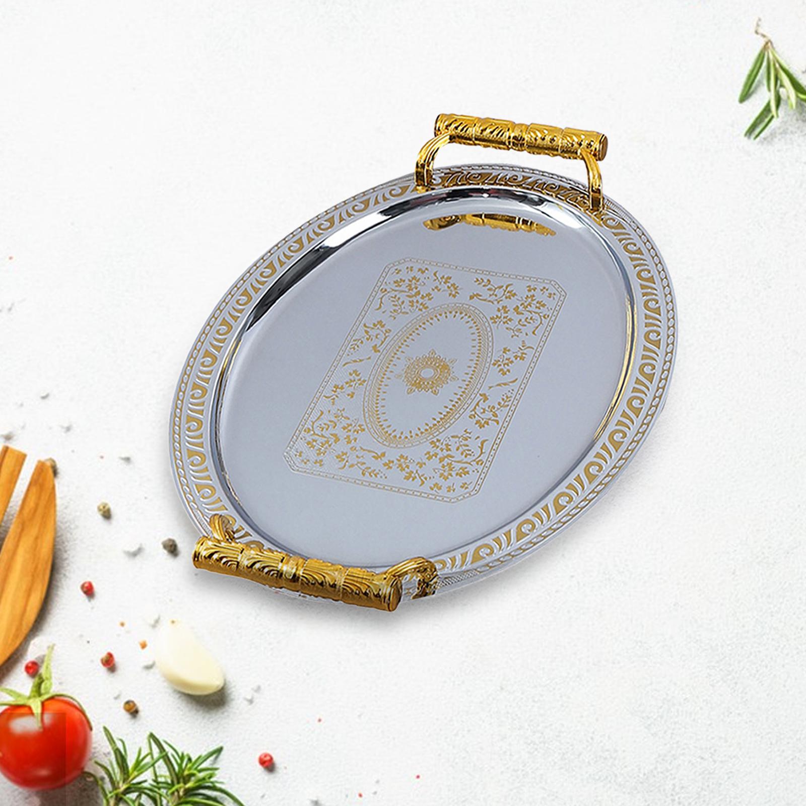 Escalette de service décorativ - Travertine Tray Oval avis et prix