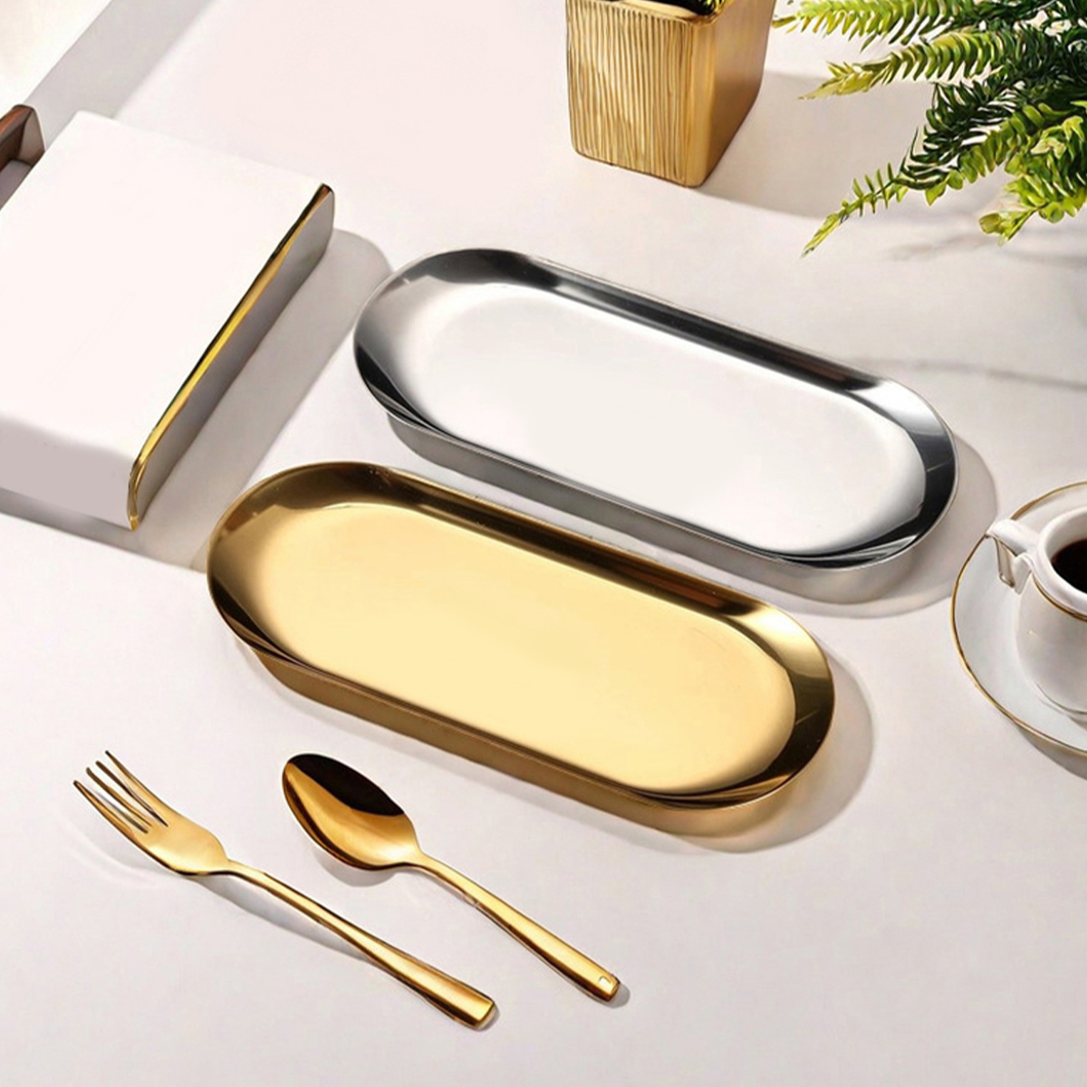 WORTHBUY Plateau de service na - Travertine Tray Oval avis et prix