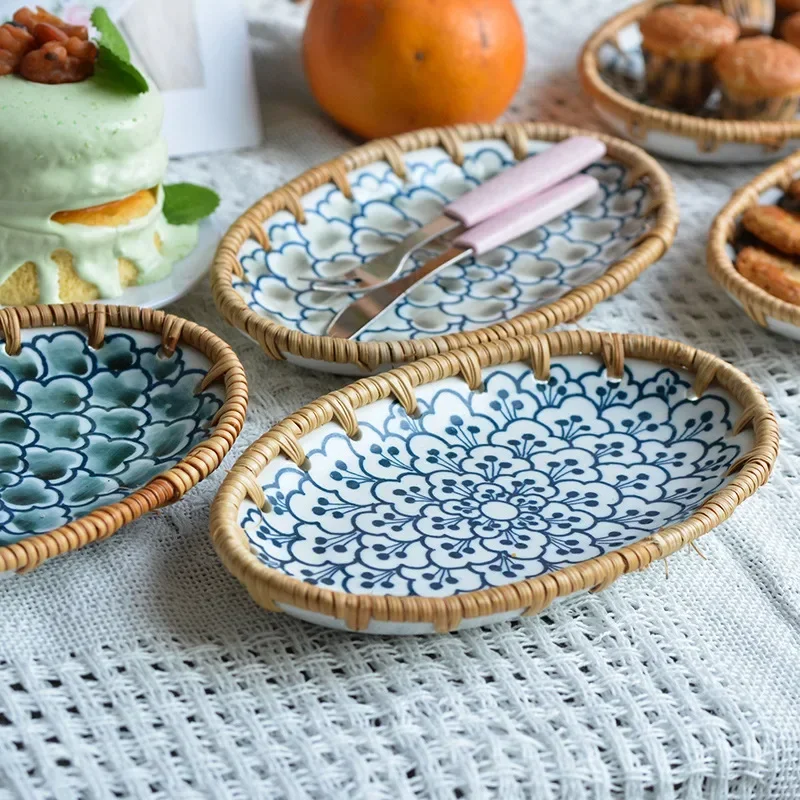 Plateau à fruits en céramique  - Travertine Tray Oval avis et prix